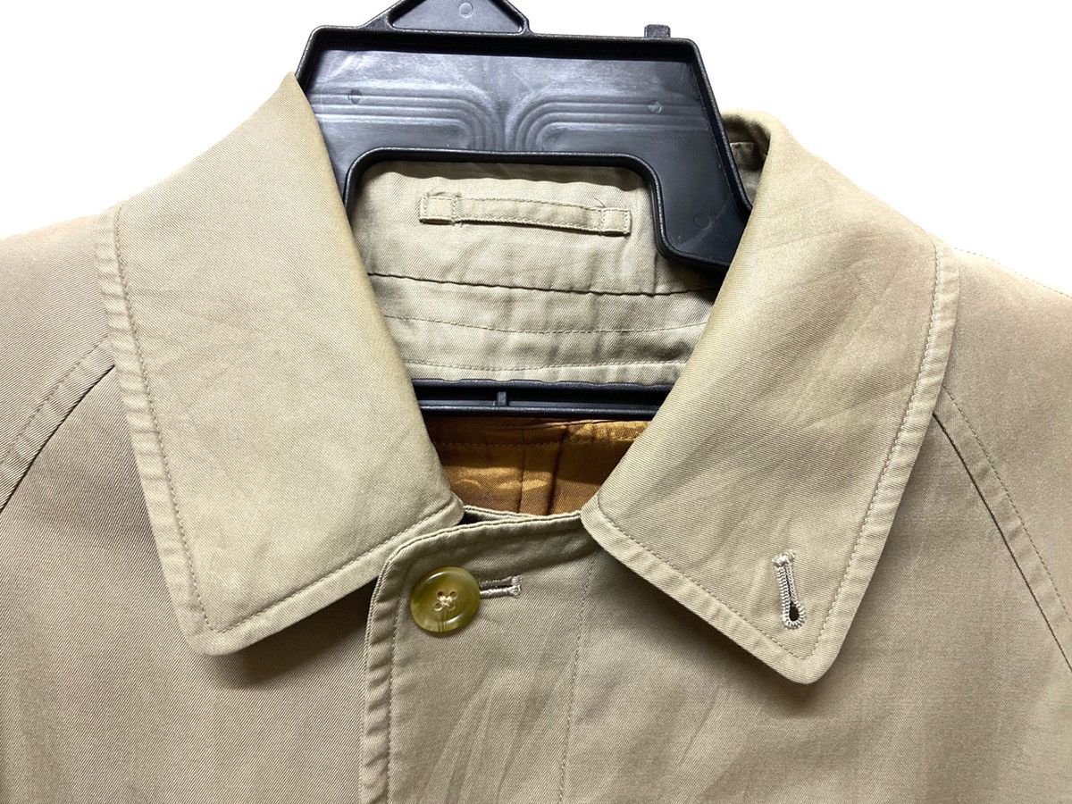 Burberry × Burberry Prorsum × Vintage Vintage 90's Burberrys NovaCheck Trench Coat Jacket Size US M / EU 48-50 / 2 - 6 Thumbnail