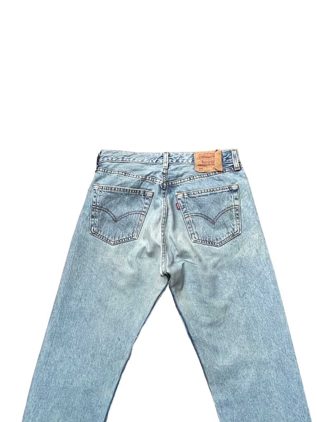 Levi's Vintage 1998 Levis 501 e Faded Stone Wash Size US 31 - 9 Thumbnail