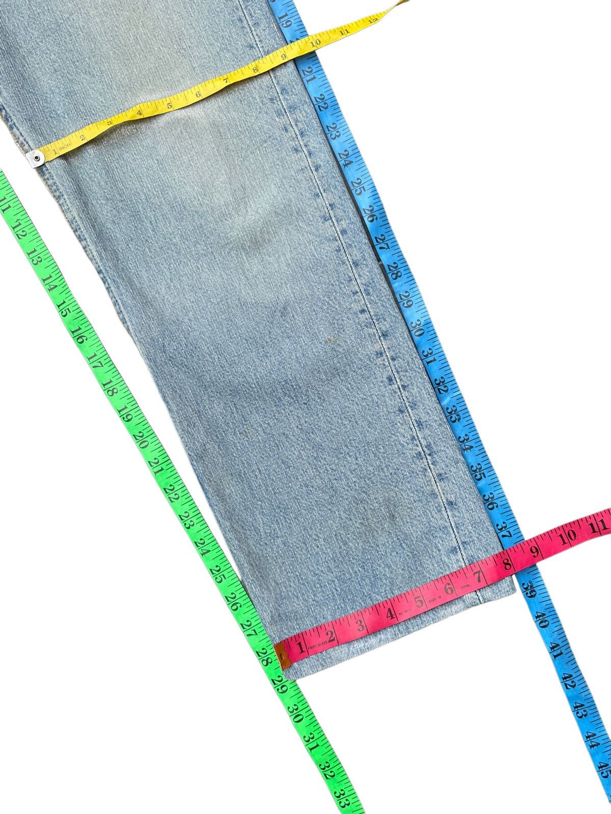 Levi's Vintage 1998 Levis 501 e Faded Stone Wash Size US 31 - 22 Thumbnail
