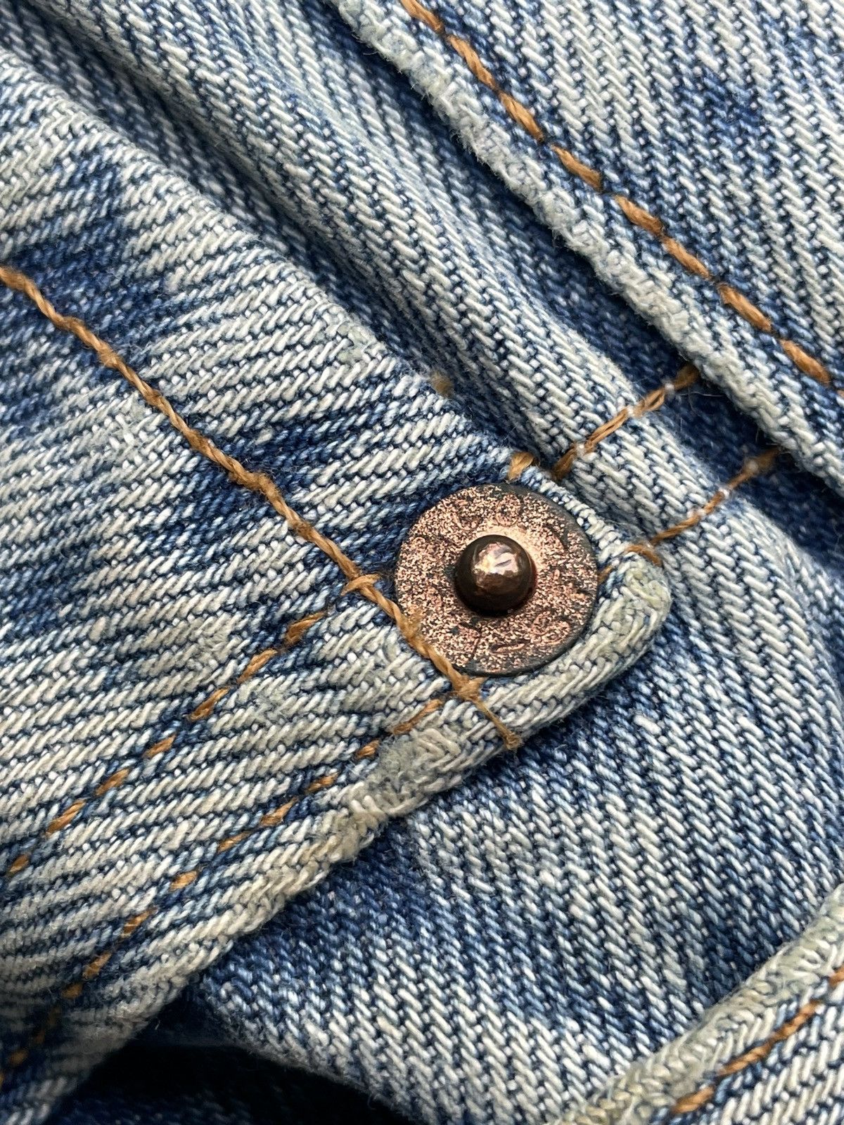 Levi's Vintage 1998 Levis 501 e Faded Stone Wash Size US 31 - 19 Thumbnail