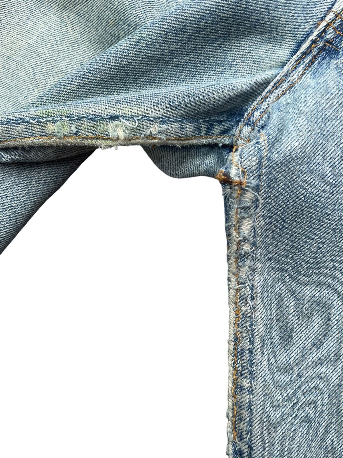 Levi's Vintage 1998 Levis 501 e Faded Stone Wash Size US 31 - 6 Thumbnail