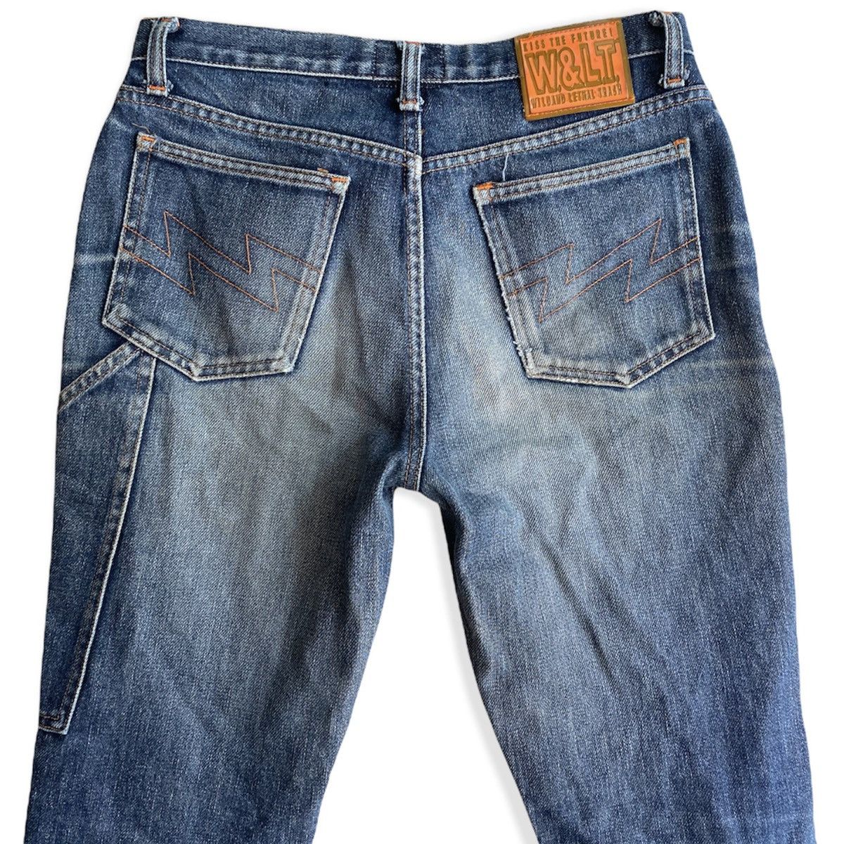 W&LT × Walter Van Beirendonck Curve panel Jeans Size US 29 - 2 Thumbnail