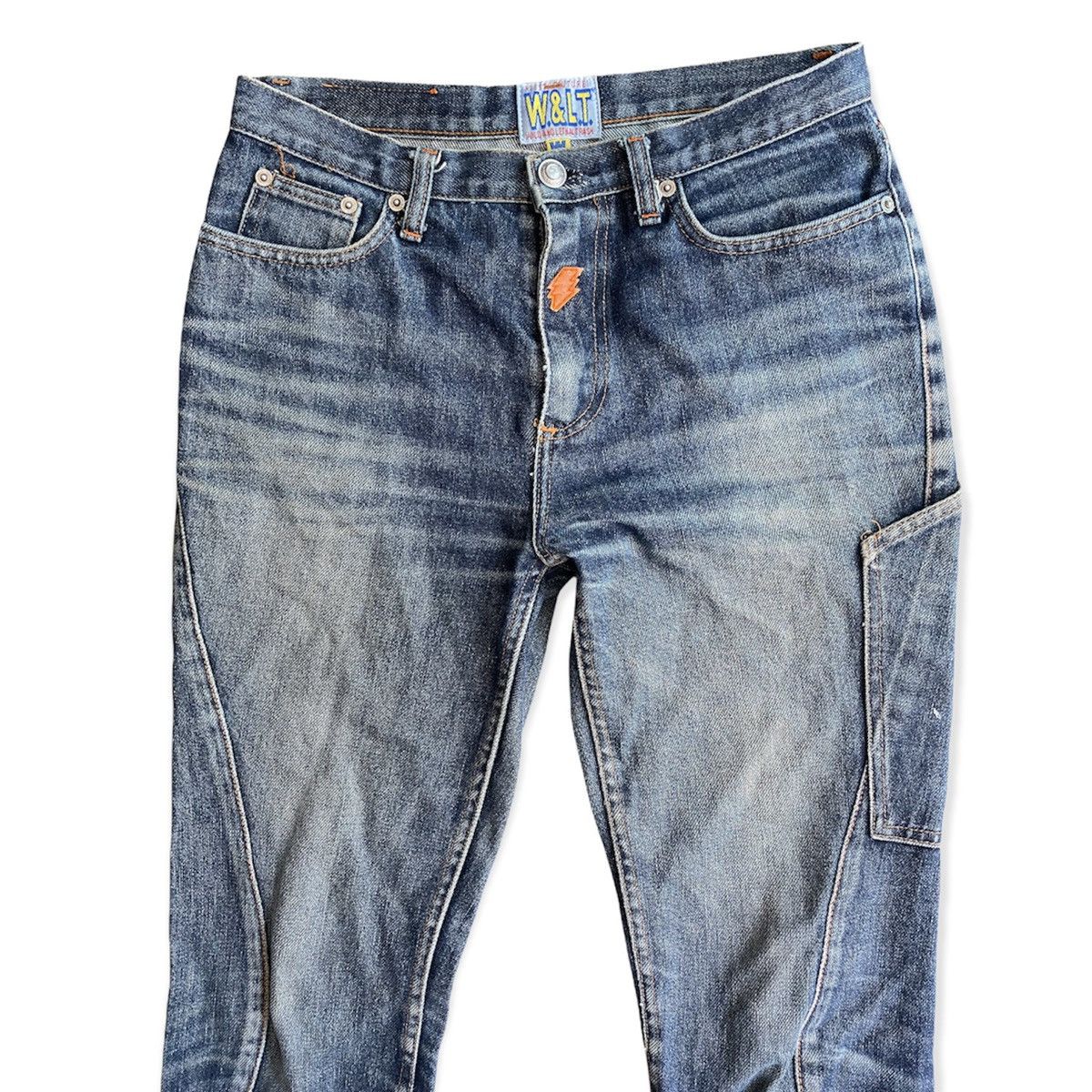 W&LT × Walter Van Beirendonck Curve panel Jeans Size US 29 - 4 Thumbnail