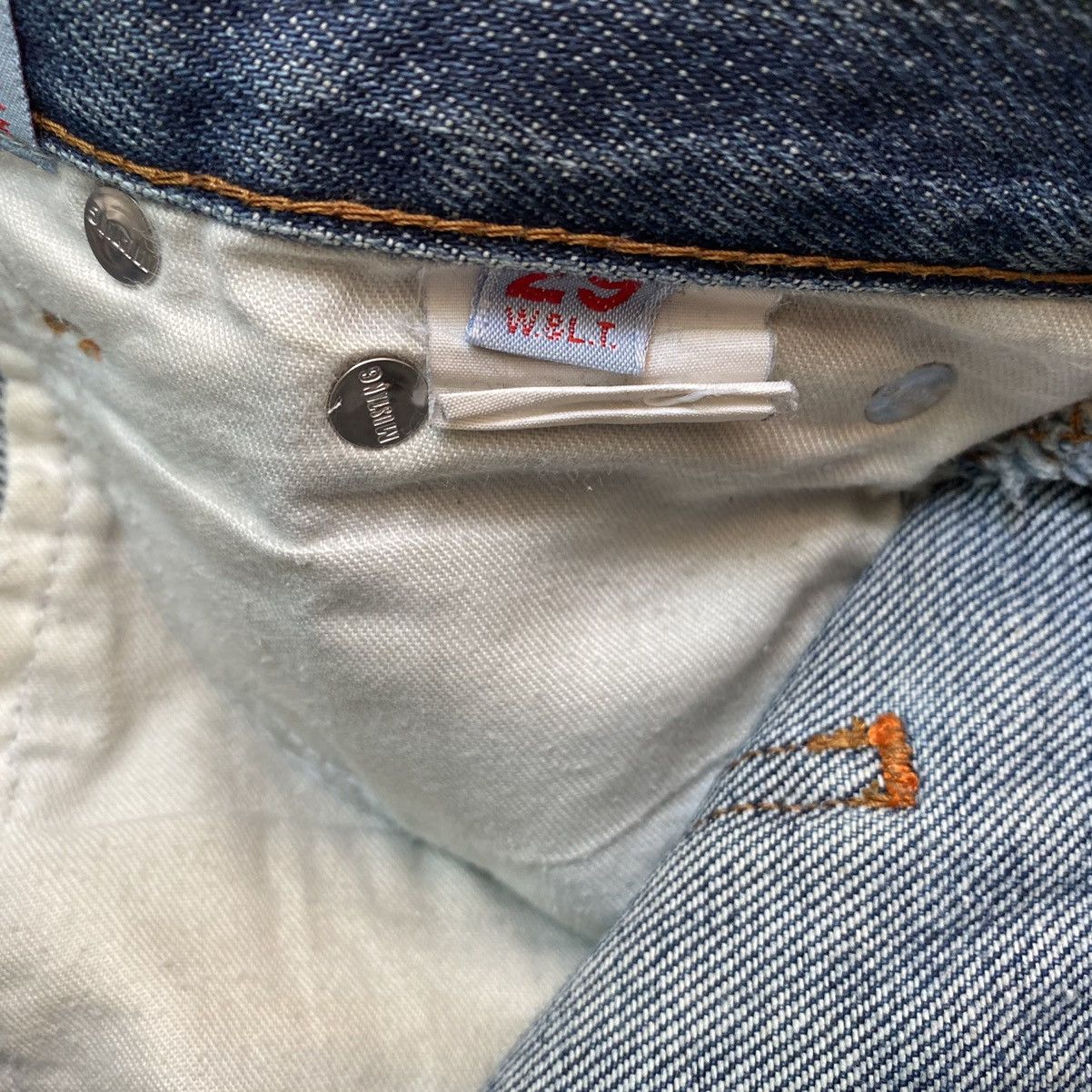 W&LT × Walter Van Beirendonck Curve panel Jeans Size US 29 - 5 Thumbnail