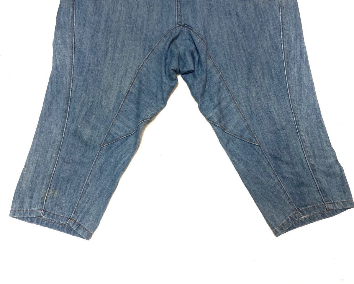 Issey Miyake × Japanese Brand 90' Ne-Net by Issey Miyake Drop Crotch Iconic Cropped Pants Size US 28 / EU 44 - 5 Thumbnail