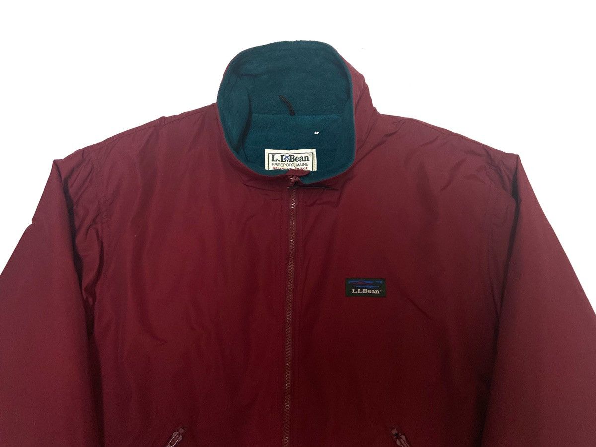 L.L. Bean × Vintage Vintage 90's LL Bean Logo Red Velvet Jacket Size Large Size US L / EU 52-54 / 3 - 4 Thumbnail
