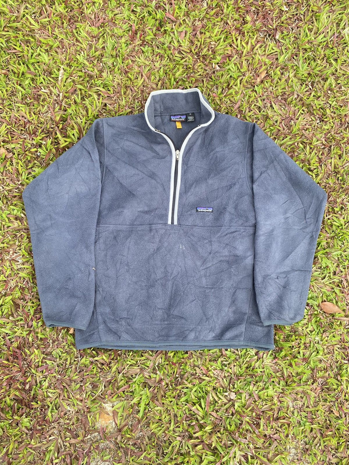 Patagonia × Vintage Vintage 90’s Patagonia Synchilla Fleece Half Zip Jacket Size US M / EU 48-50 / 2 - 1 Thumbnail
