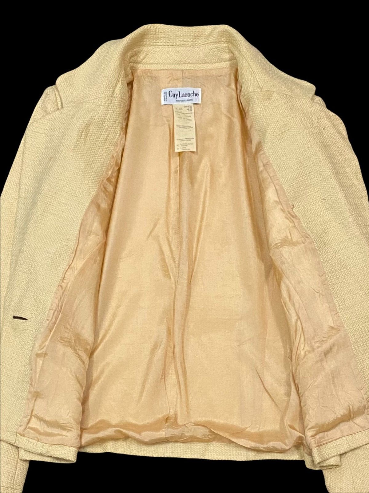 Guy Laroche GUY LAROCHE BOUTIQUE PARIS DOUBLE LINING CROPPED COATJACKET Size S / US 4 / IT 40 - 12 Thumbnail