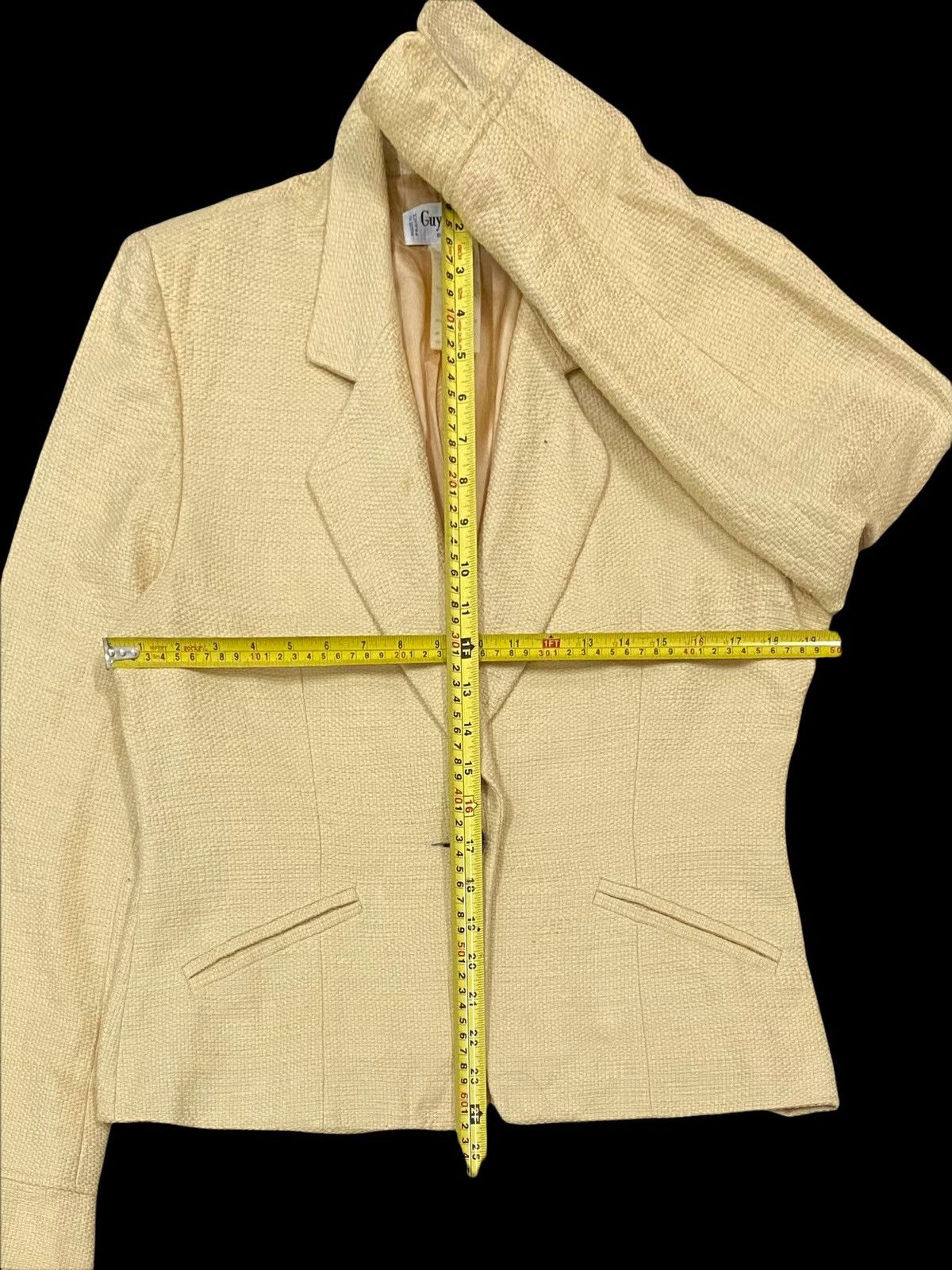 Guy Laroche GUY LAROCHE BOUTIQUE PARIS DOUBLE LINING CROPPED COATJACKET Size S / US 4 / IT 40 - 15 Thumbnail