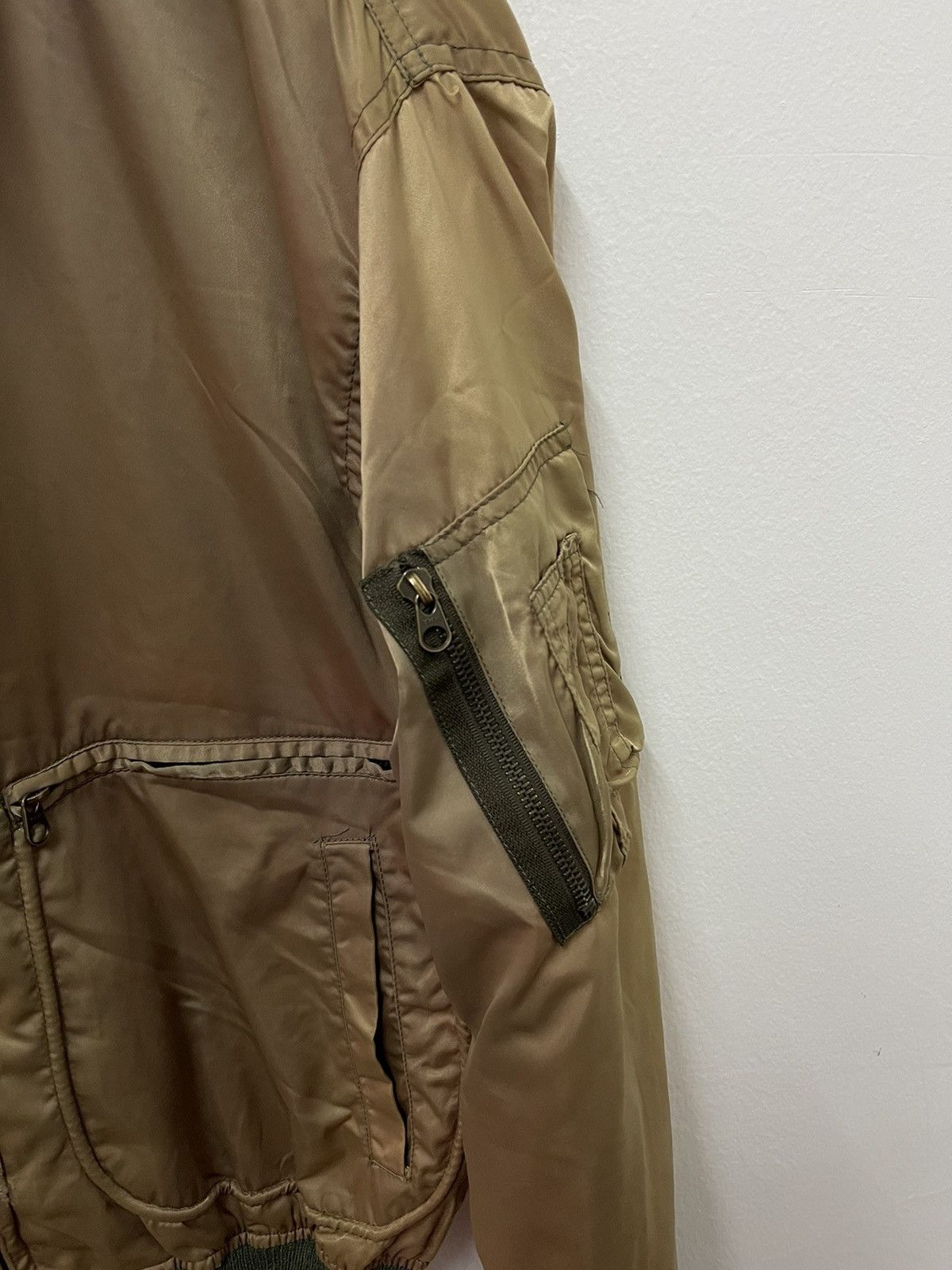 Vintage Vintage Us Marine Military Flag Embroidery Bomber Jacket Size US L / EU 52-54 / 3 - 8 Thumbnail