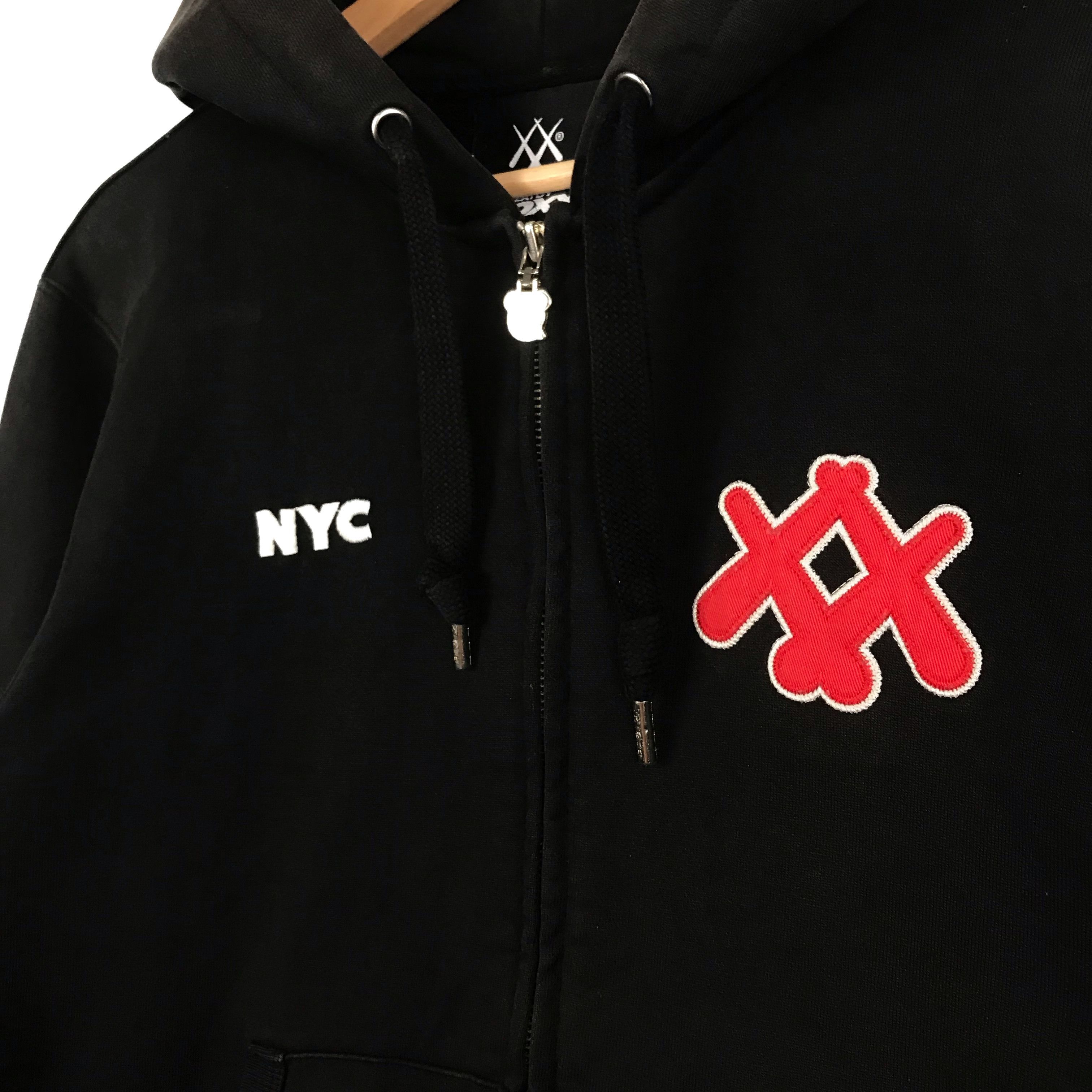 Kaws × Medicom Toy Kaws Medicom Bearbrick Hoodie Big Embroidered Logo Size US M / EU 48-50 / 2 - 5 Thumbnail
