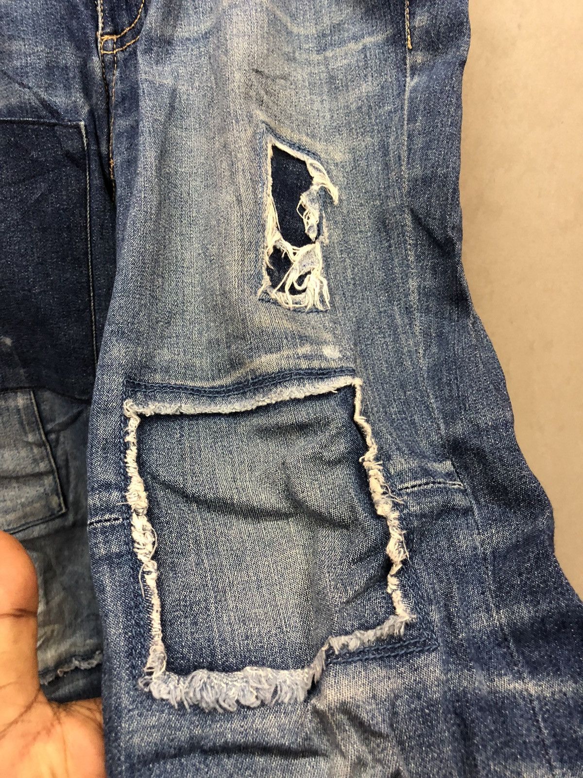 Japanese Brand Back & Forth skinny denim Size US 29 - 6 Thumbnail