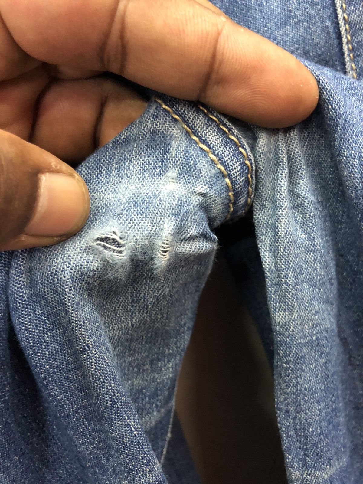 Japanese Brand Back & Forth skinny denim Size US 29 - 11 Thumbnail