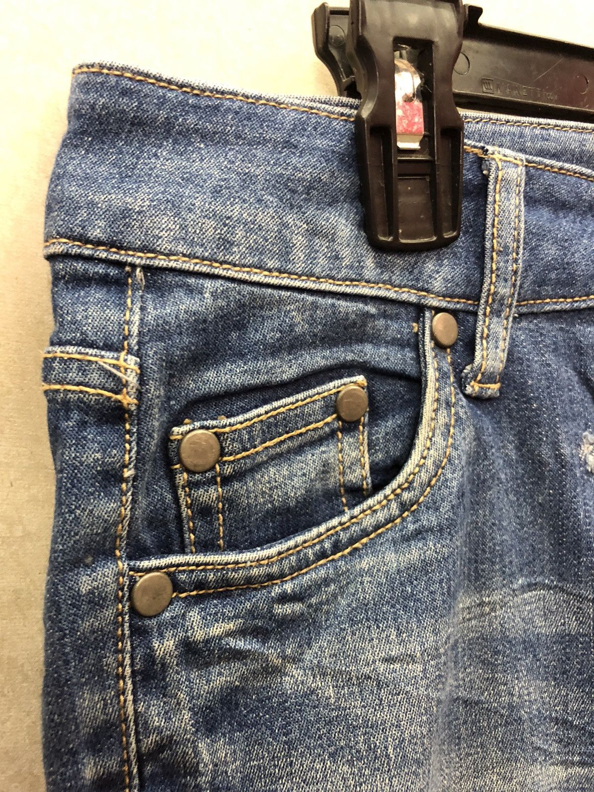Japanese Brand Back & Forth skinny denim Size US 29 - 9 Thumbnail