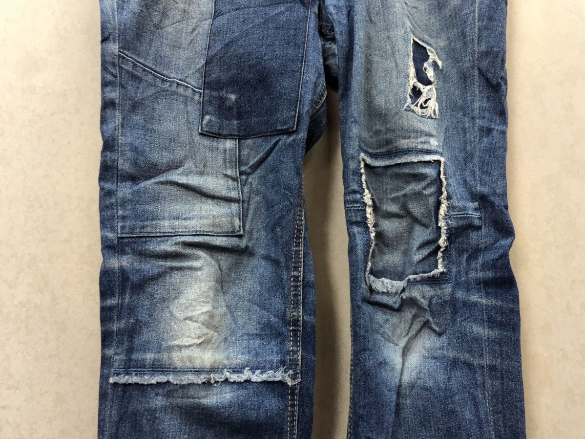 Japanese Brand Back & Forth skinny denim Size US 29 - 5 Thumbnail