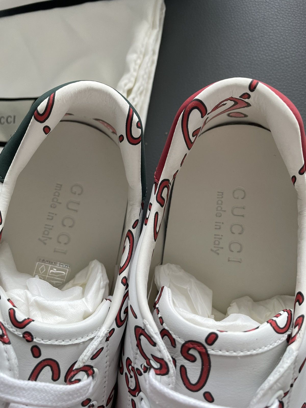 Gucci Brand New Limited Edition Runway Apollo Leather ACE Sneaker Size US 6.5 / EU 39-40 - 17 Thumbnail