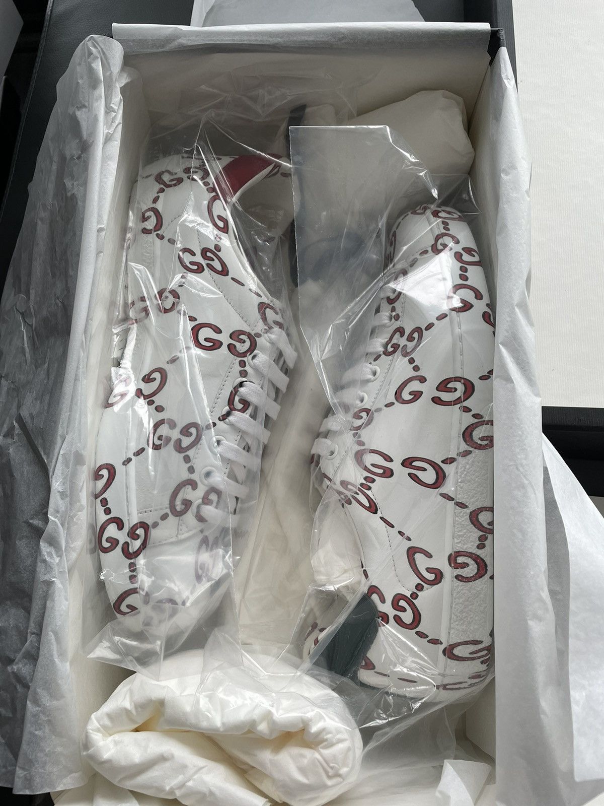 Gucci Brand New Limited Edition Runway Apollo Leather ACE Sneaker Size US 6.5 / EU 39-40 - 11 Thumbnail