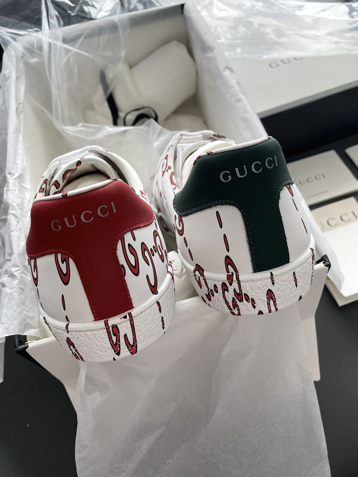 Gucci Brand New Limited Edition Runway Apollo Leather ACE Sneaker Size US 6.5 / EU 39-40 - 6 Thumbnail