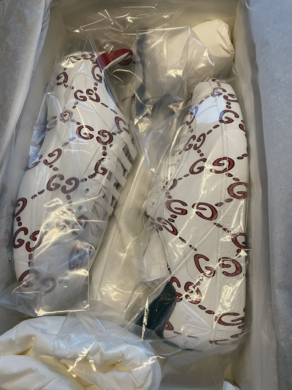 Gucci Brand New Limited Edition Runway Apollo Leather ACE Sneaker Size US 6.5 / EU 39-40 - 23 Thumbnail