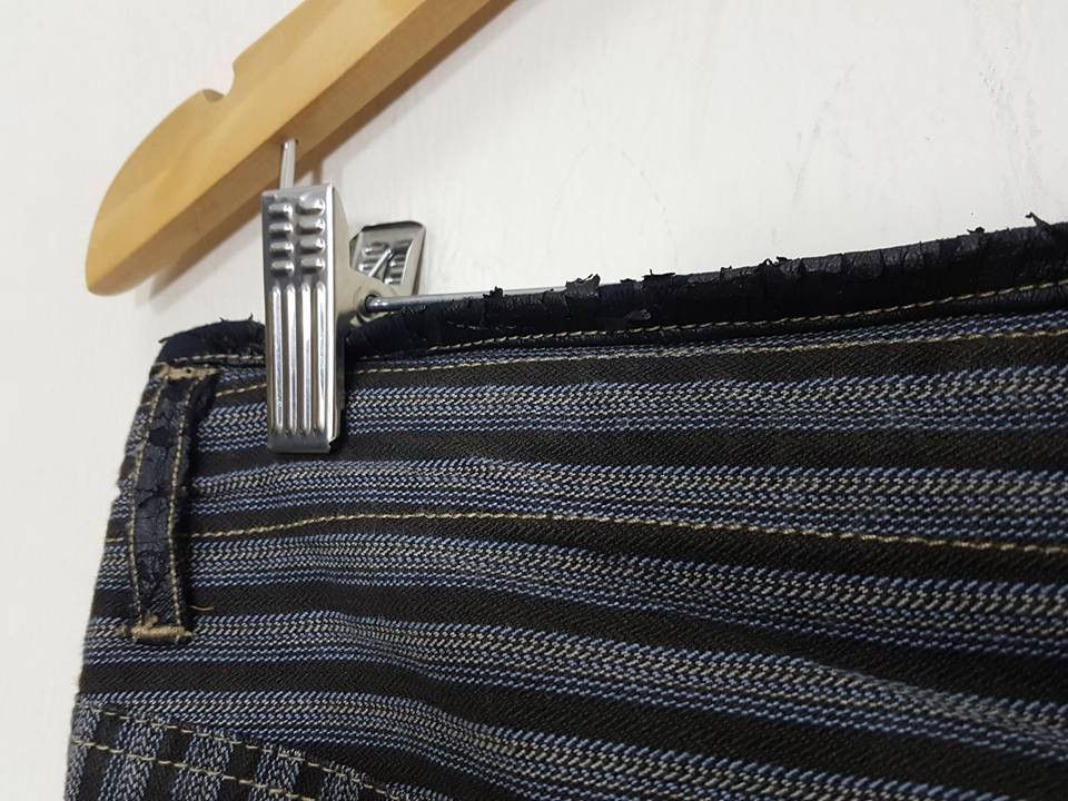 Japanese Brand Monsieur Nicole Vertical Striped Pant Size US 30 / EU 46 - 11 Thumbnail