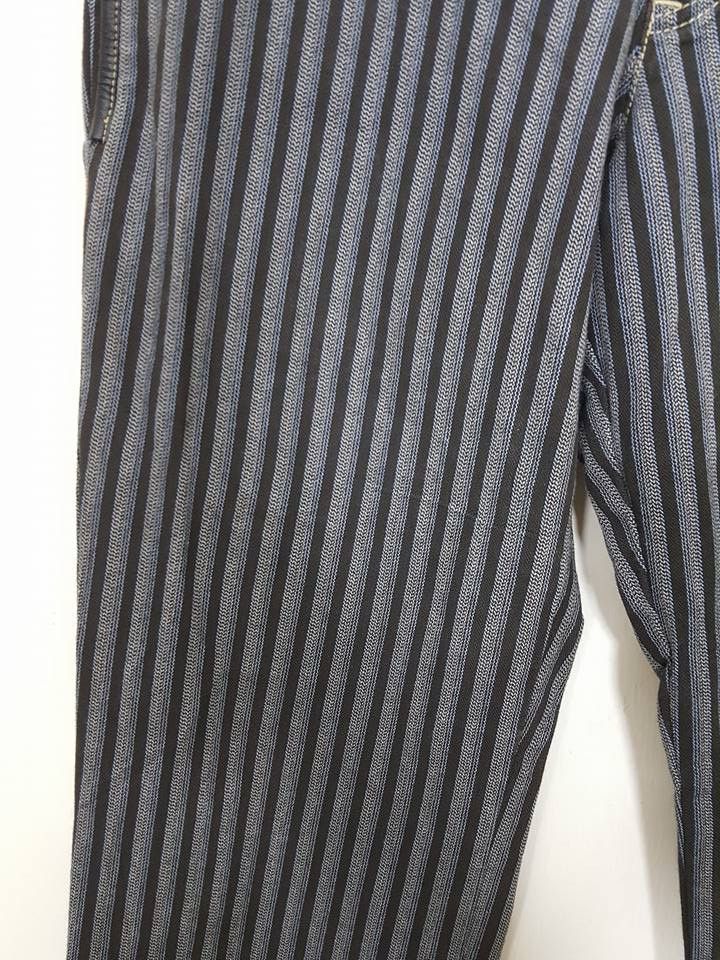 Japanese Brand Monsieur Nicole Vertical Striped Pant Size US 30 / EU 46 - 16 Thumbnail
