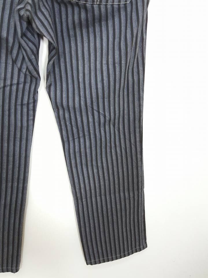 Japanese Brand Monsieur Nicole Vertical Striped Pant Size US 30 / EU 46 - 9 Thumbnail