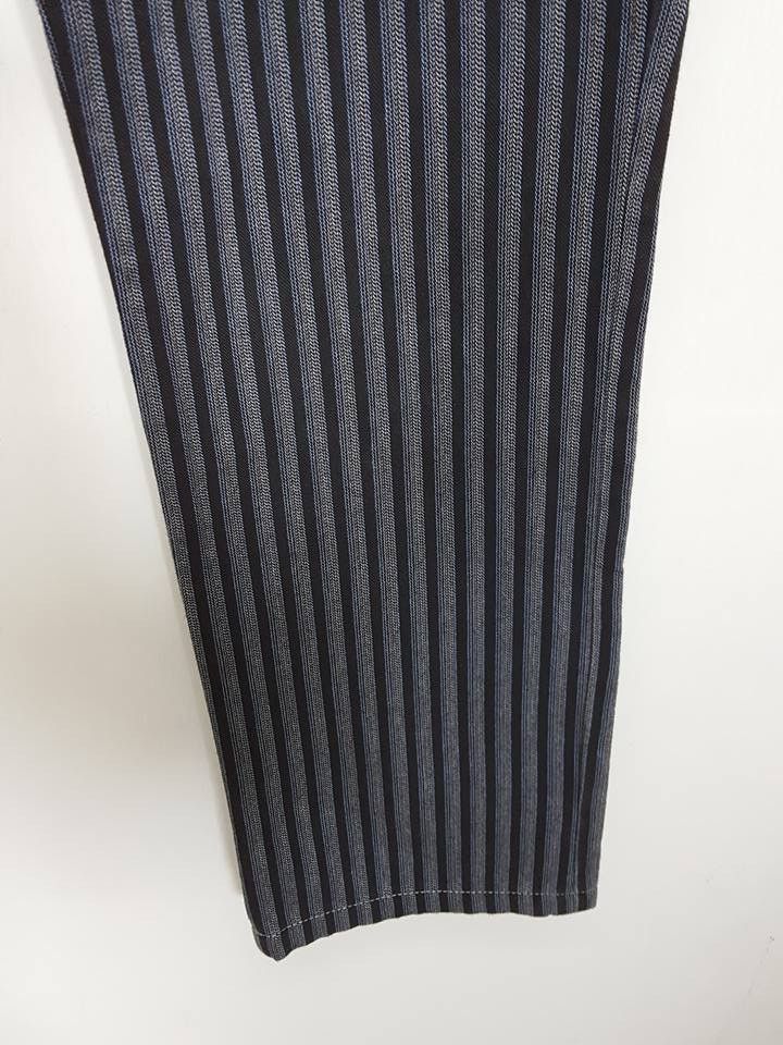 Japanese Brand Monsieur Nicole Vertical Striped Pant Size US 30 / EU 46 - 18 Thumbnail