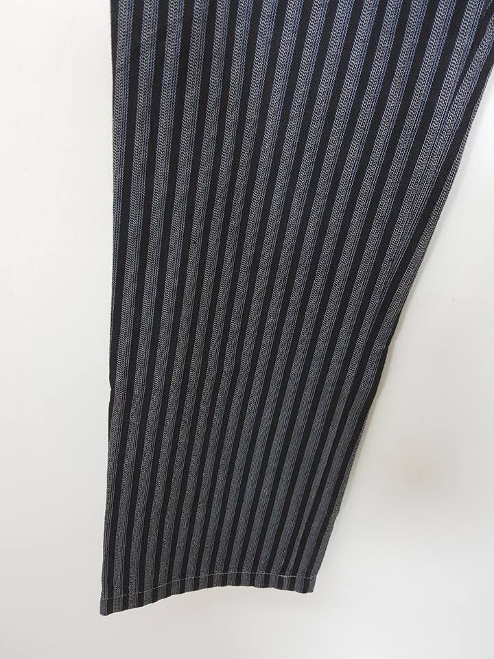 Japanese Brand Monsieur Nicole Vertical Striped Pant Size US 30 / EU 46 - 15 Thumbnail