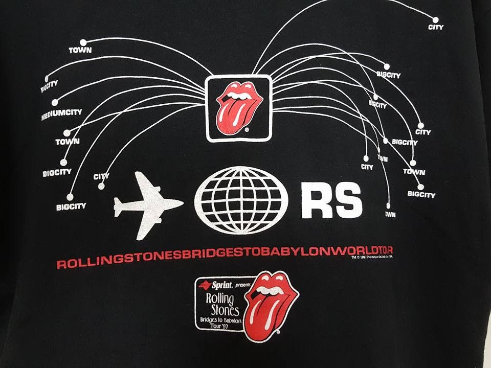 Band Tees × The Rolling Stones Vintage 1997 Promotour Size US XL / EU 56 / 4 - 3 Thumbnail