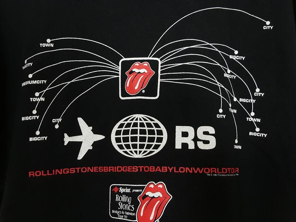 Band Tees × The Rolling Stones Vintage 1997 Promotour Size US XL / EU 56 / 4 - 8 Thumbnail