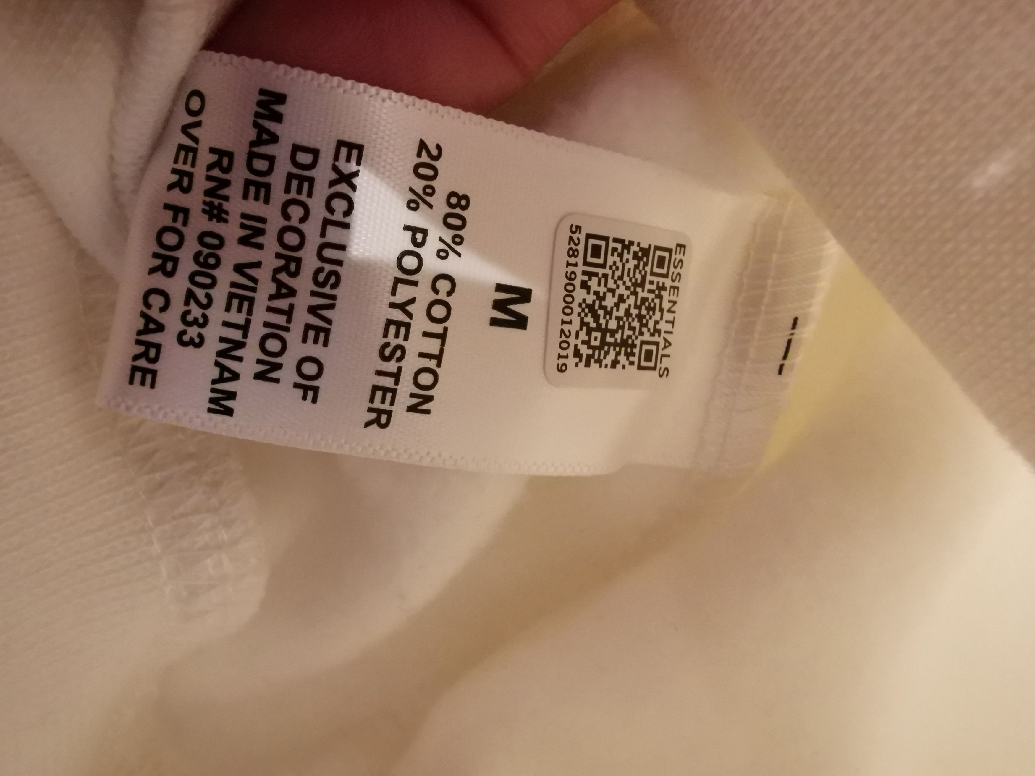 Fear of God Fear of God Essential White Mock Neck Sweatshirt Medium Size US M / EU 48-50 / 2 - 5 Thumbnail