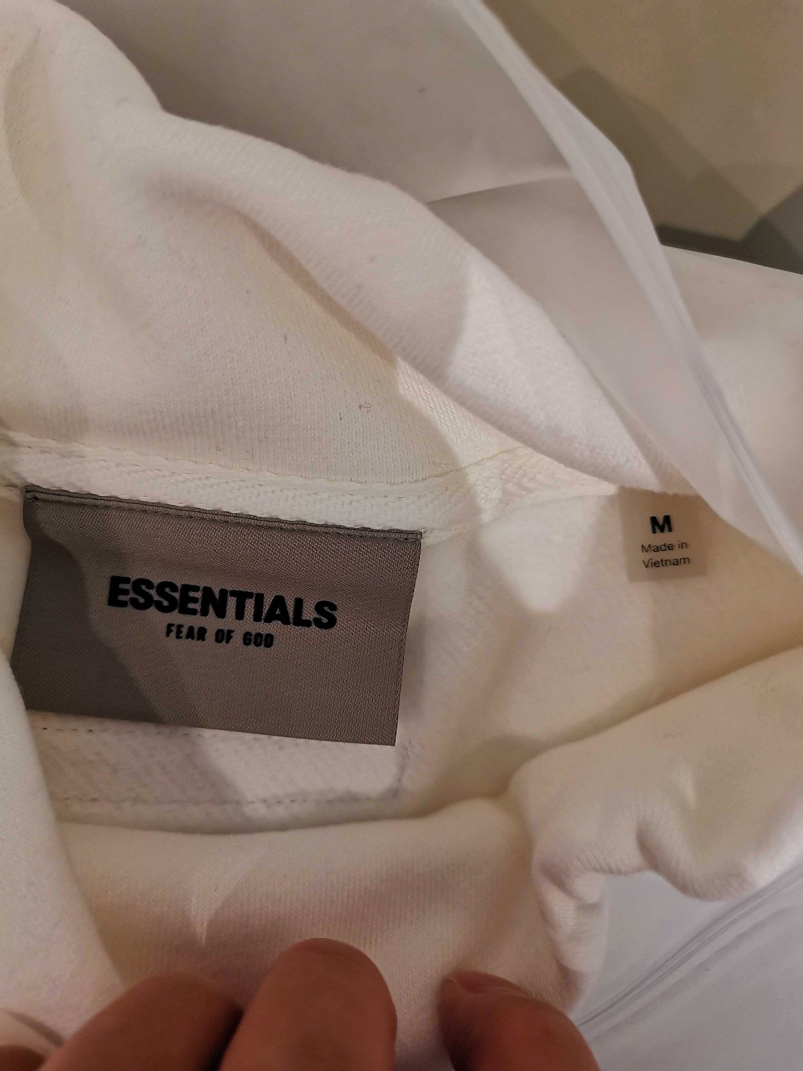 Fear of God Fear of God Essential White Mock Neck Sweatshirt Medium Size US M / EU 48-50 / 2 - 7 Thumbnail