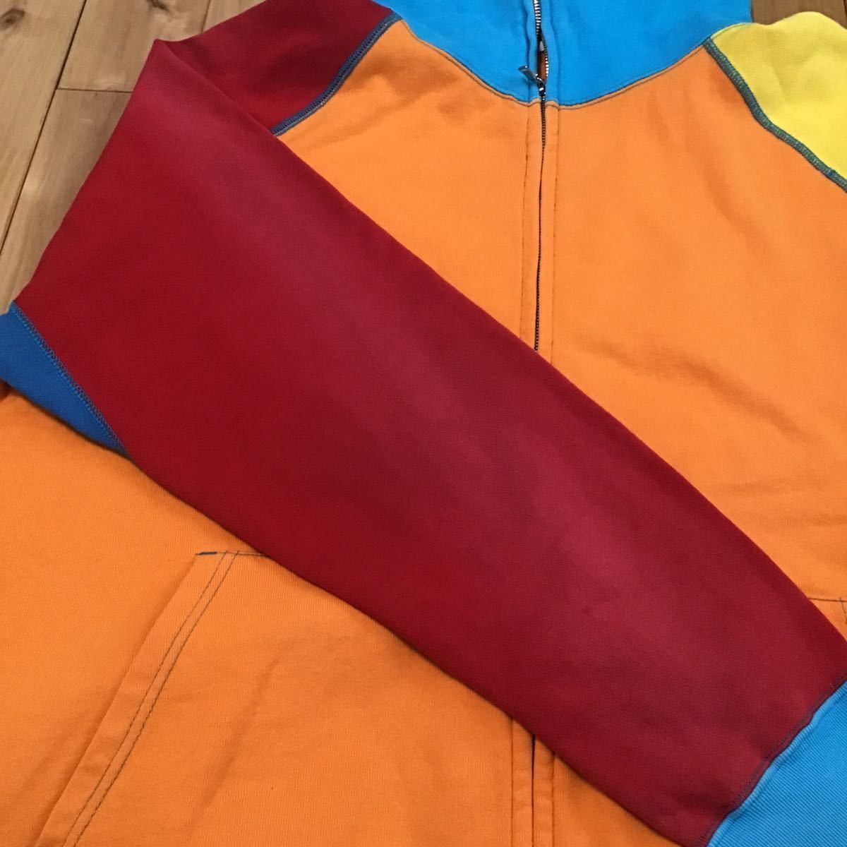 Bape BAPE crazy color full zip hoodie Size US XL / EU 56 / 4 - 8 Thumbnail
