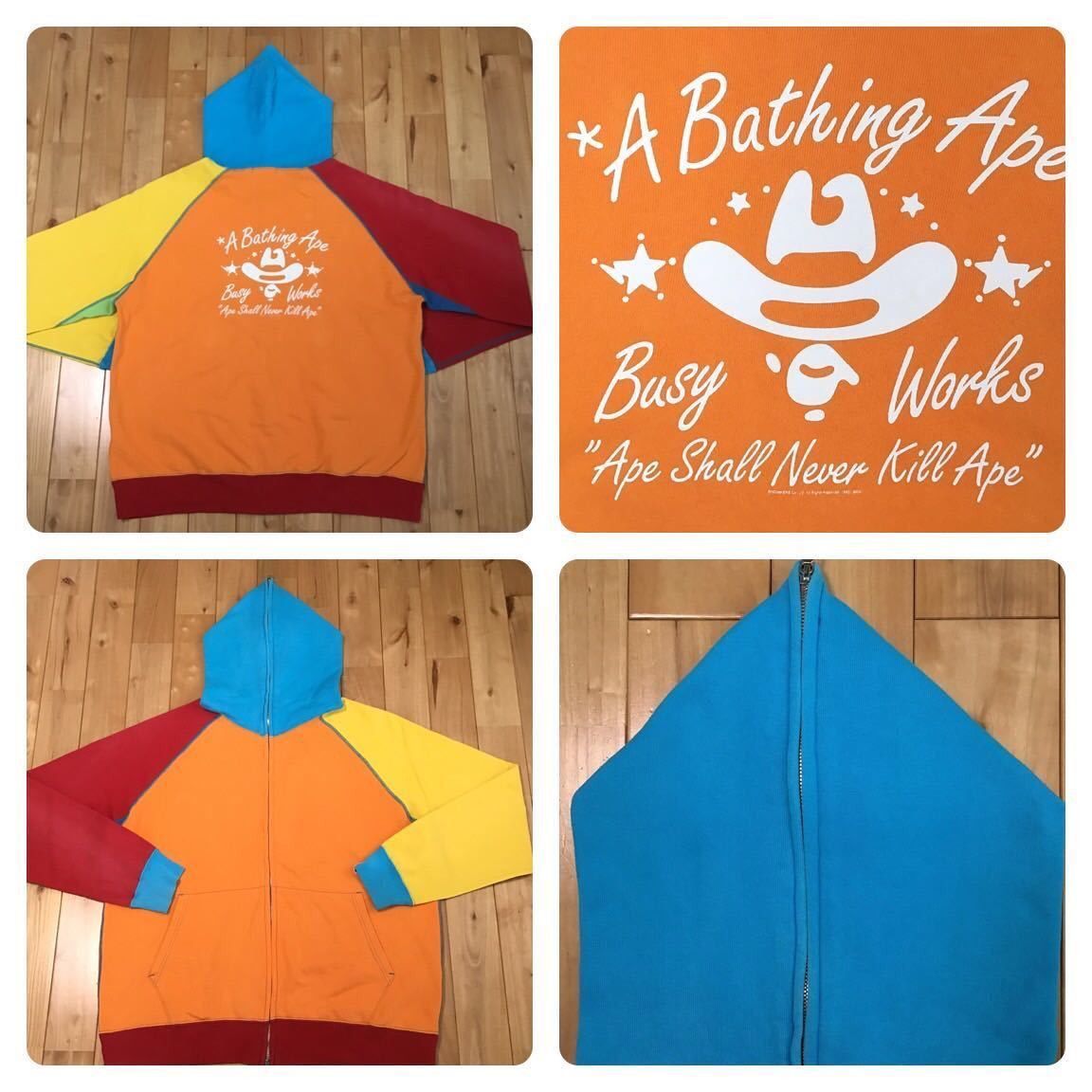 Bape BAPE crazy color full zip hoodie Size US XL / EU 56 / 4 - 1 Thumbnail