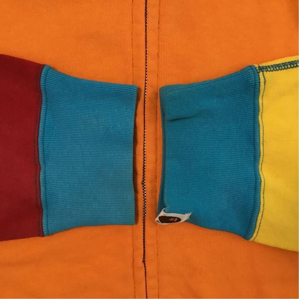 Bape BAPE crazy color full zip hoodie Size US XL / EU 56 / 4 - 6 Thumbnail