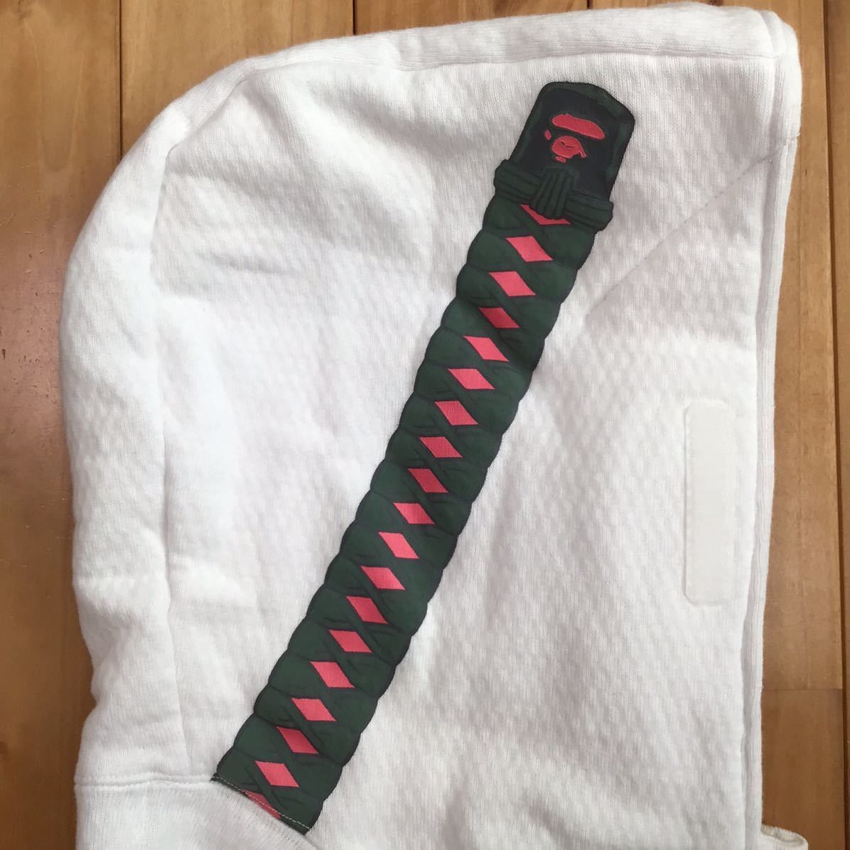 Bape BAPE NINJA ZIP HOODIE White a bathing ape Size US L / EU 52-54 / 3 - 5 Thumbnail