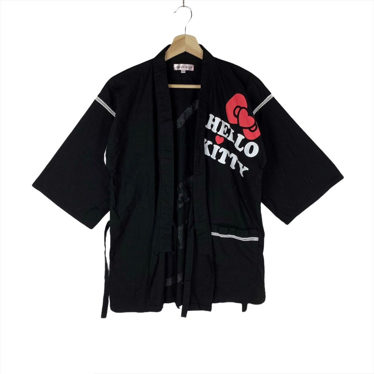 Cartoon Network × Japanese Brand Hello Kitty Haori Kimono Hanten Size US M / EU 48-50 / 2 - 2 Thumbnail