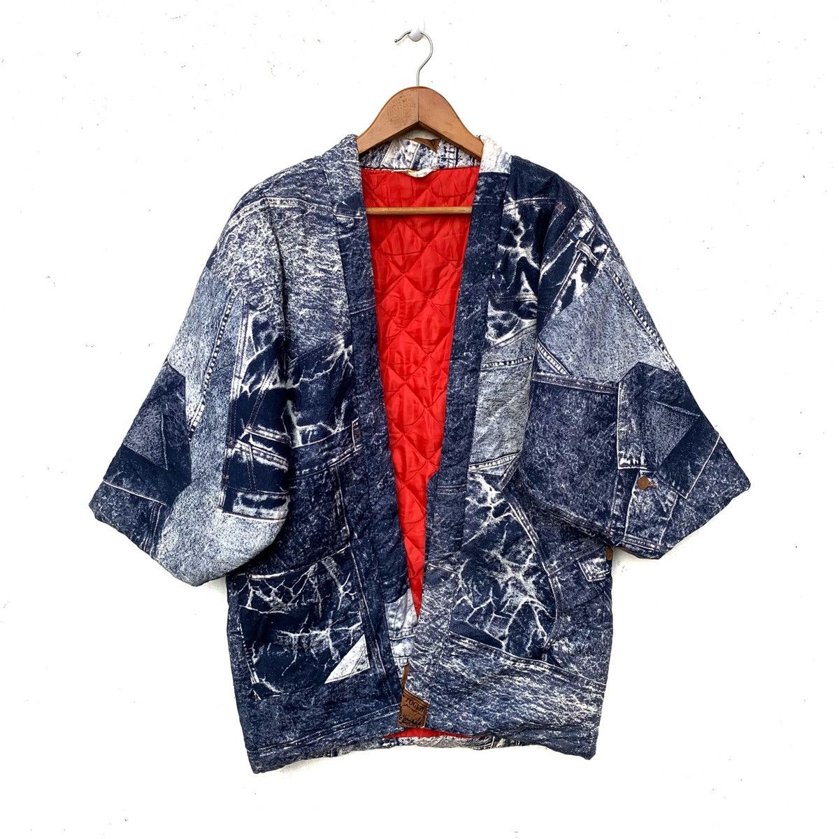 Japanese Brand Hanten Paded Kimono Avantace Overprint Spain Winter Jacket Size US M / EU 48-50 / 2 - 3 Thumbnail