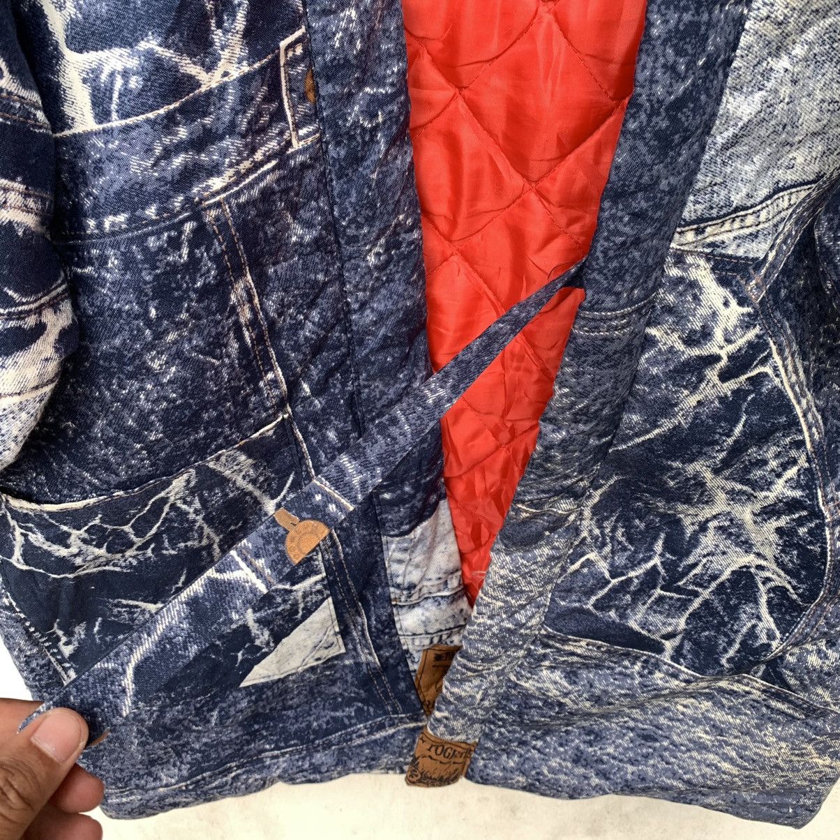 Japanese Brand Hanten Paded Kimono Avantace Overprint Spain Winter Jacket Size US M / EU 48-50 / 2 - 4 Thumbnail