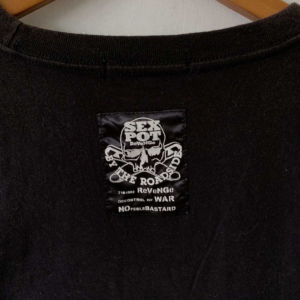 Japanese Brand Sex Pot Revenge Punk Spirit Tshirt *SIZE FIT M-S Size US M / EU 48-50 / 2 - 6 Thumbnail