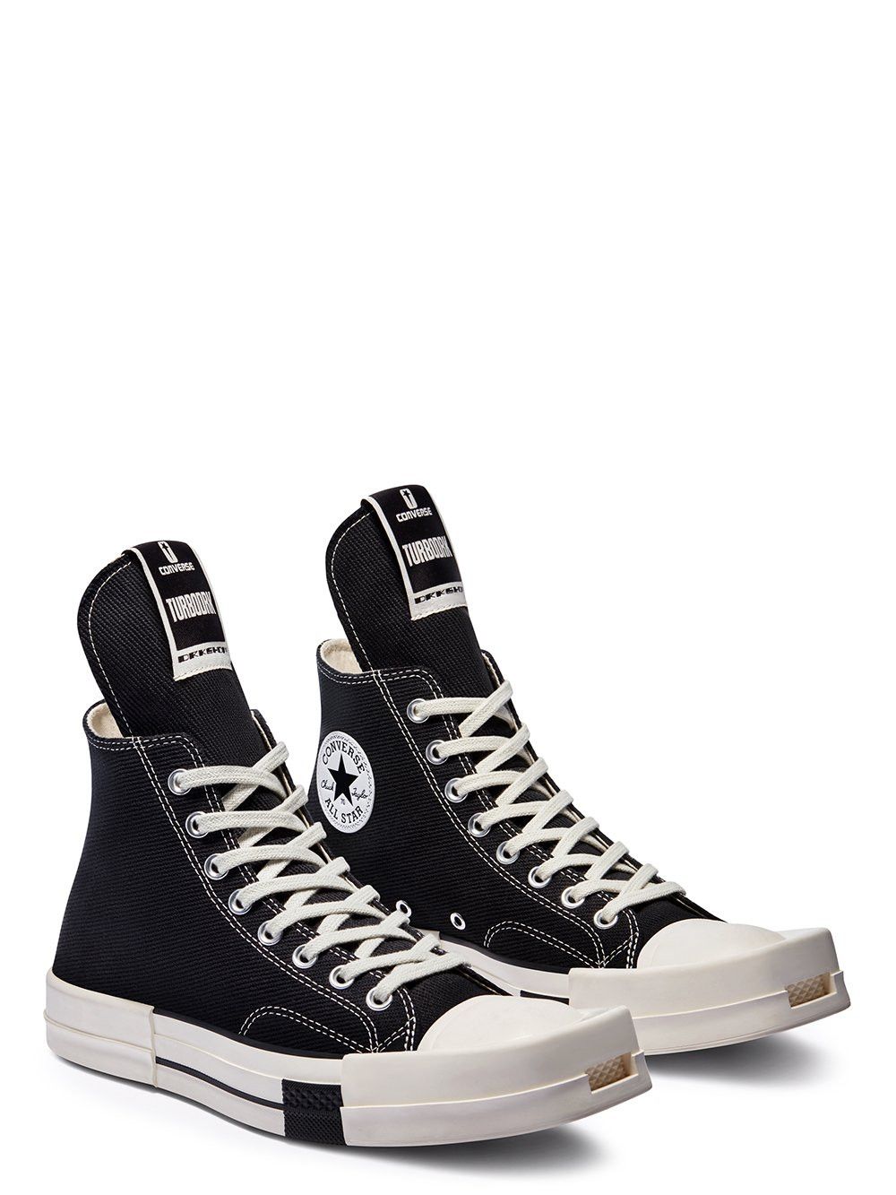 Converse × Rick Owens × Rick Owens Drkshdw Rick owens drkshdw x converse black chuck 70 hi sneakers Size US 8.5 / EU 41-42 - 1 Thumbnail