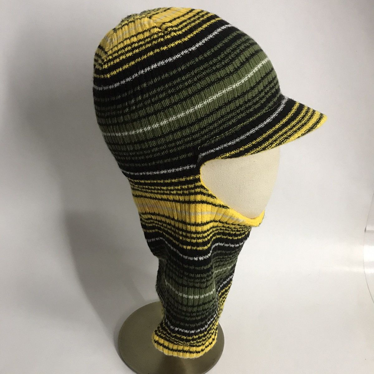 Other Unknown balaclava RAF SIMONS Style masked striped Size ONE SIZE - 2 Thumbnail