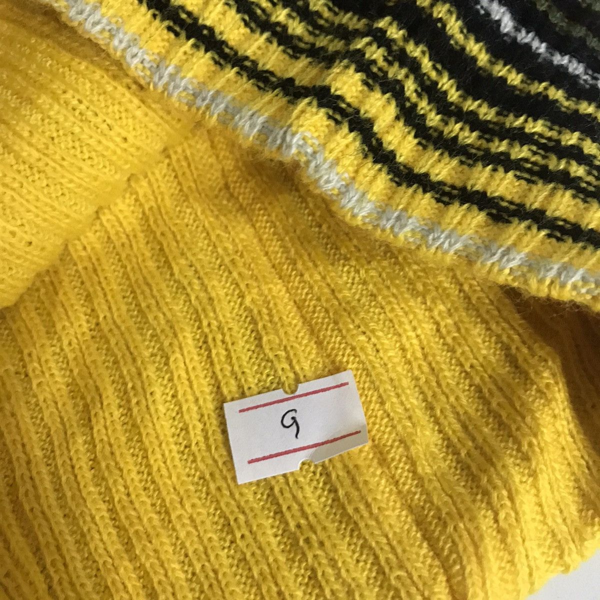 Other Unknown balaclava RAF SIMONS Style masked striped Size ONE SIZE - 4 Thumbnail