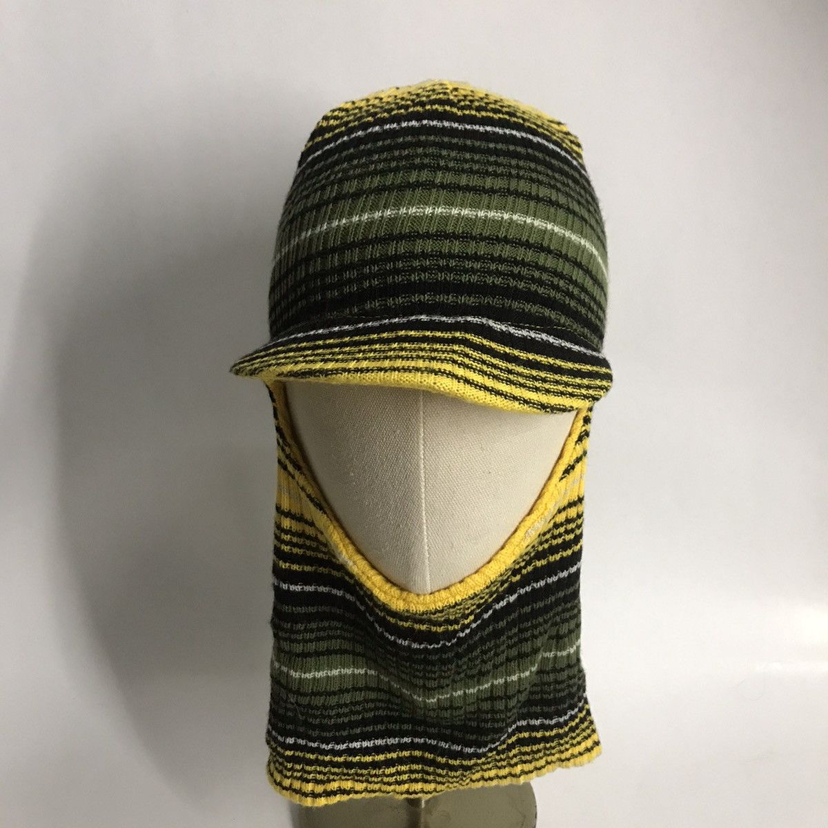 Other Unknown balaclava RAF SIMONS Style masked striped Size ONE SIZE - 1 Thumbnail
