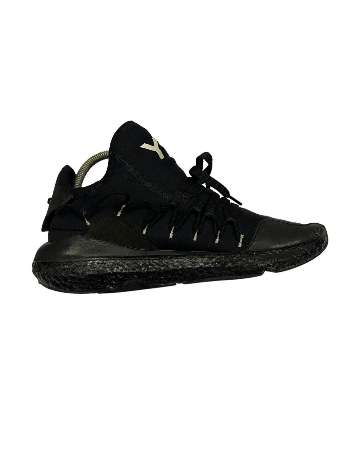 Adidas Adidas Y-3 Kusari Triple Black Sneakers Size US 9 / EU 42 - 7 Thumbnail
