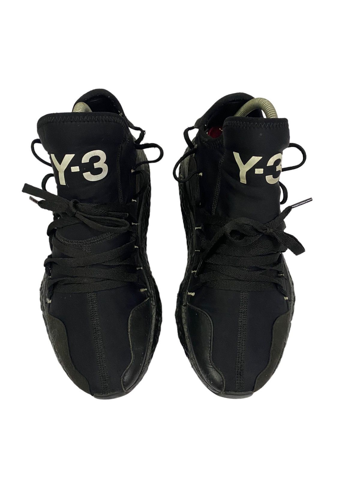 Adidas Adidas Y-3 Kusari Triple Black Sneakers Size US 9 / EU 42 - 4 Thumbnail