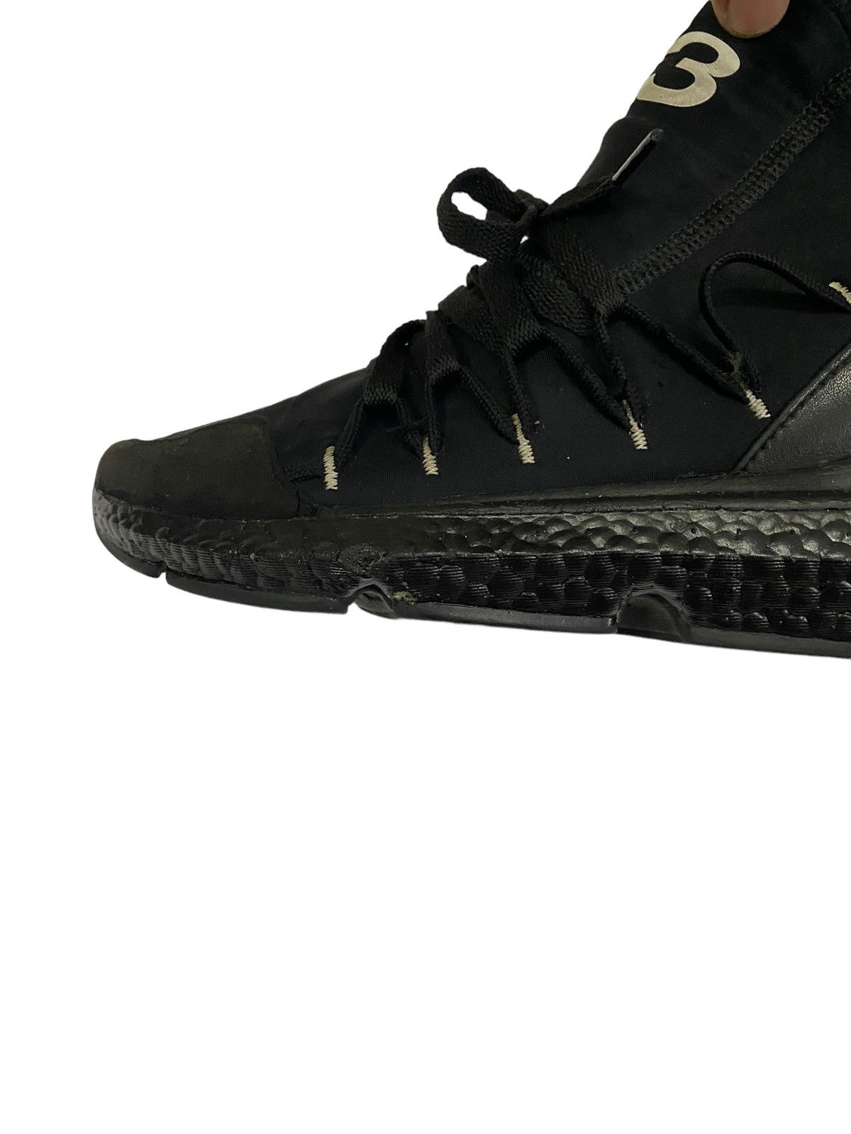 Adidas Adidas Y-3 Kusari Triple Black Sneakers Size US 9 / EU 42 - 12 Thumbnail