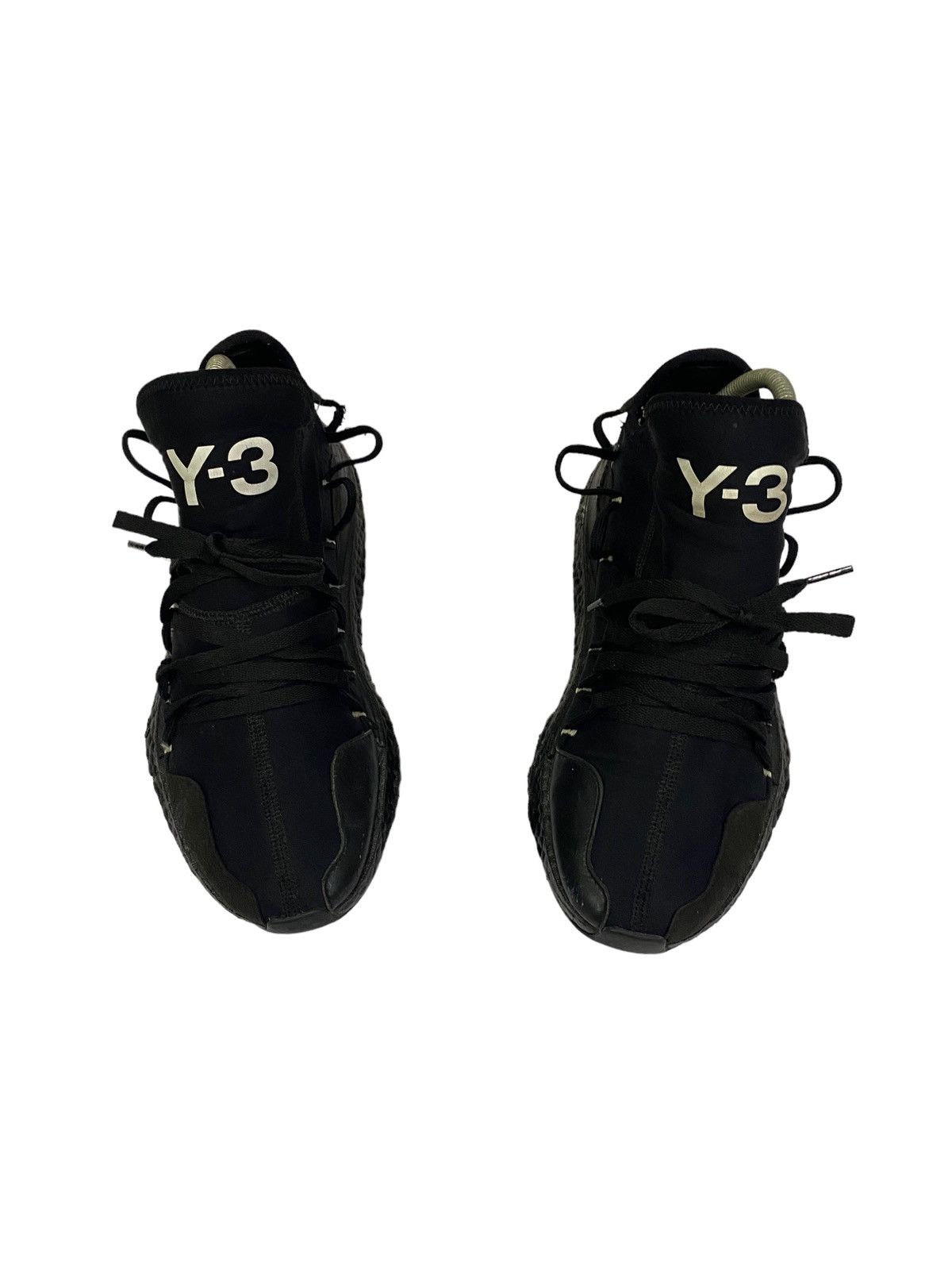 Adidas Adidas Y-3 Kusari Triple Black Sneakers Size US 9 / EU 42 - 3 Thumbnail