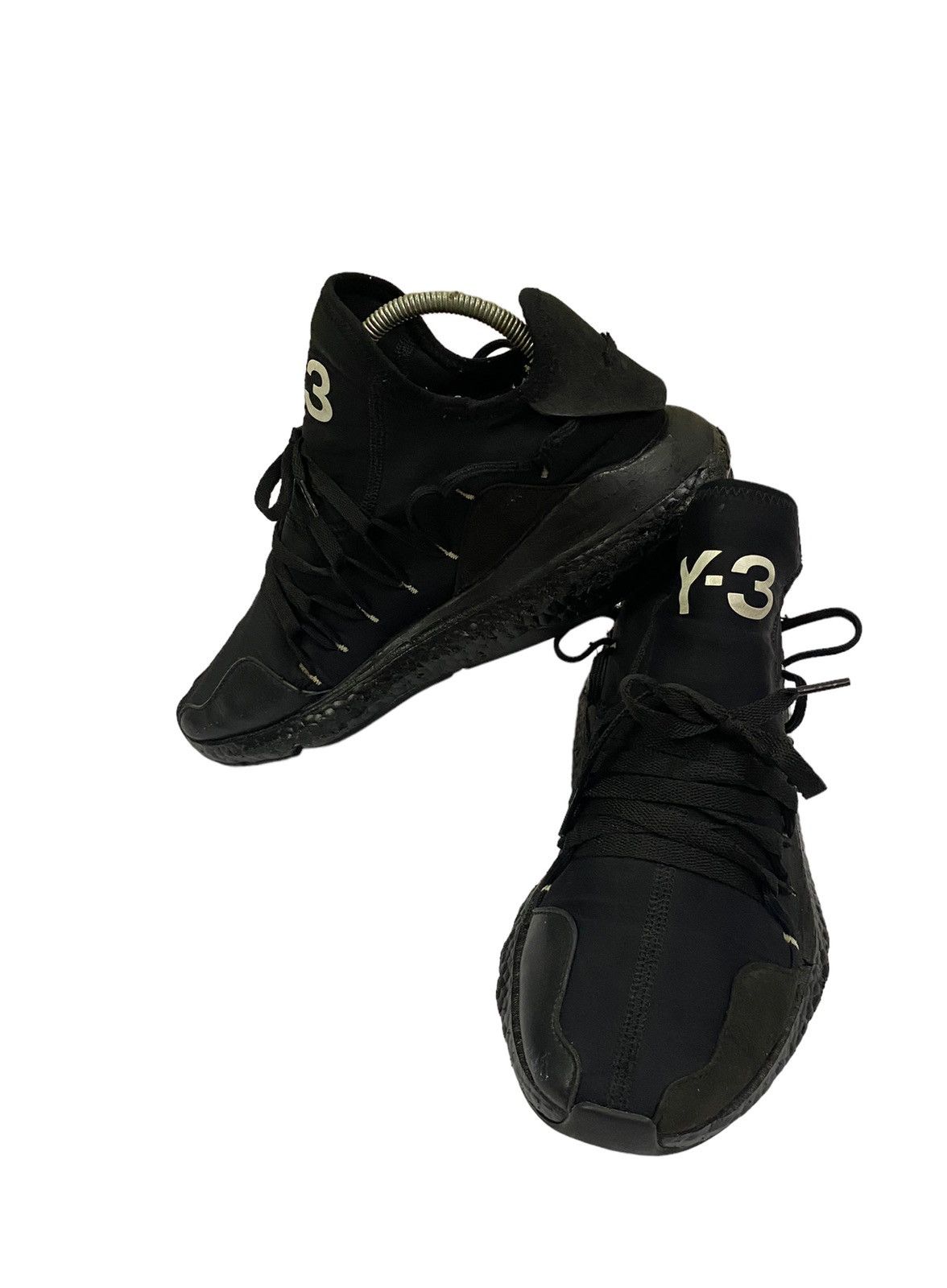 Adidas Adidas Y-3 Kusari Triple Black Sneakers Size US 9 / EU 42 - 5 Thumbnail