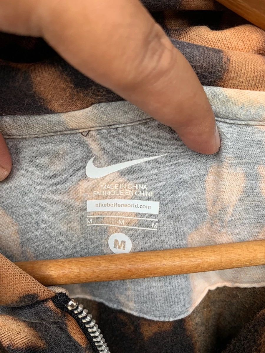 Nike Nike Hoodie Custom Made Bleach Wash Sweatshirt Size US M / EU 48-50 / 2 - 5 Thumbnail